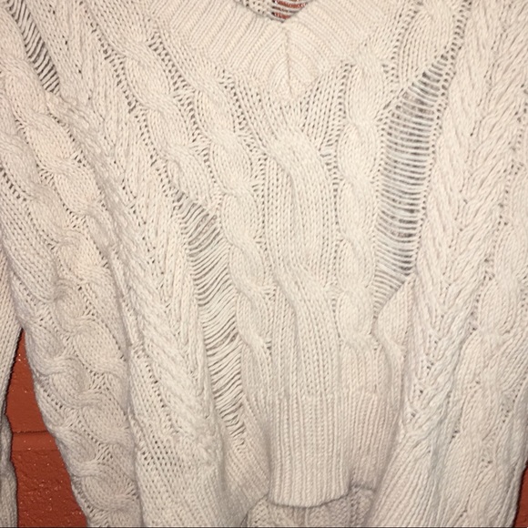 Express Light pink ribbed sweater. - Picture 2 of 2